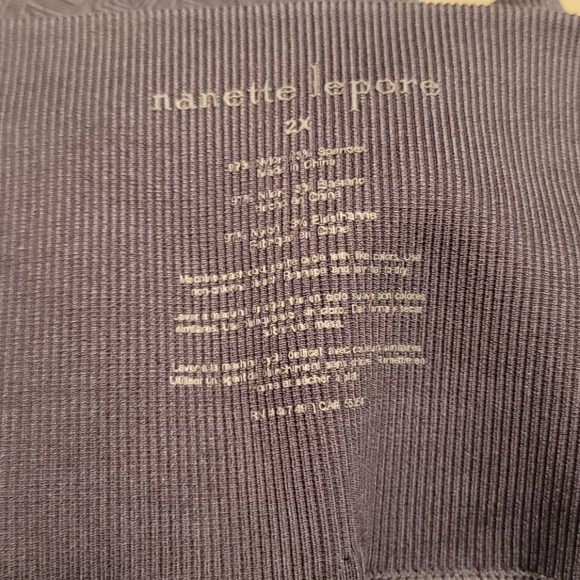 Nanette Lepore Plus Size Leggings - Picture 5 of 5